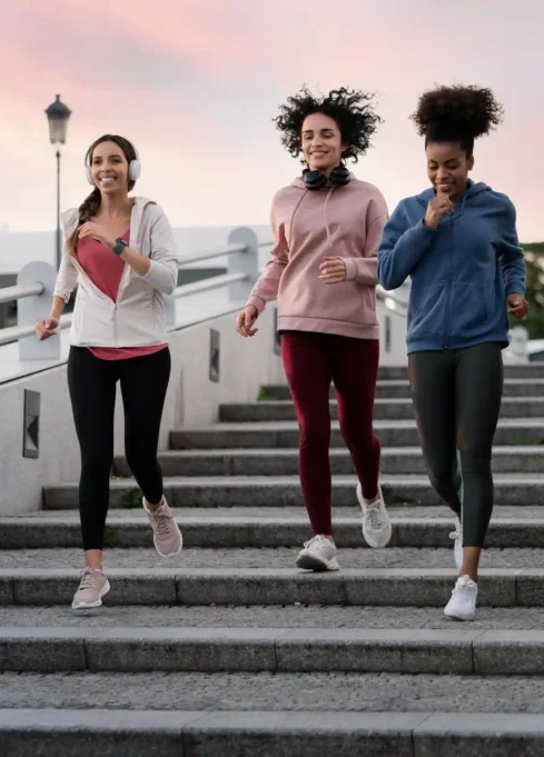 women free of back pain